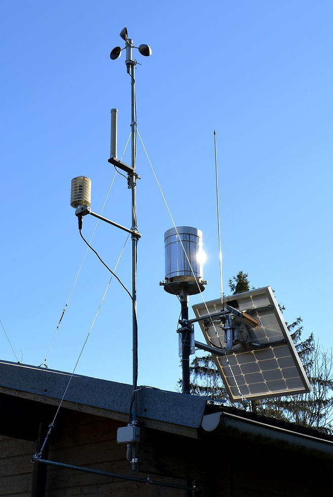 Prima stazione meteo completa installata a Castelferro