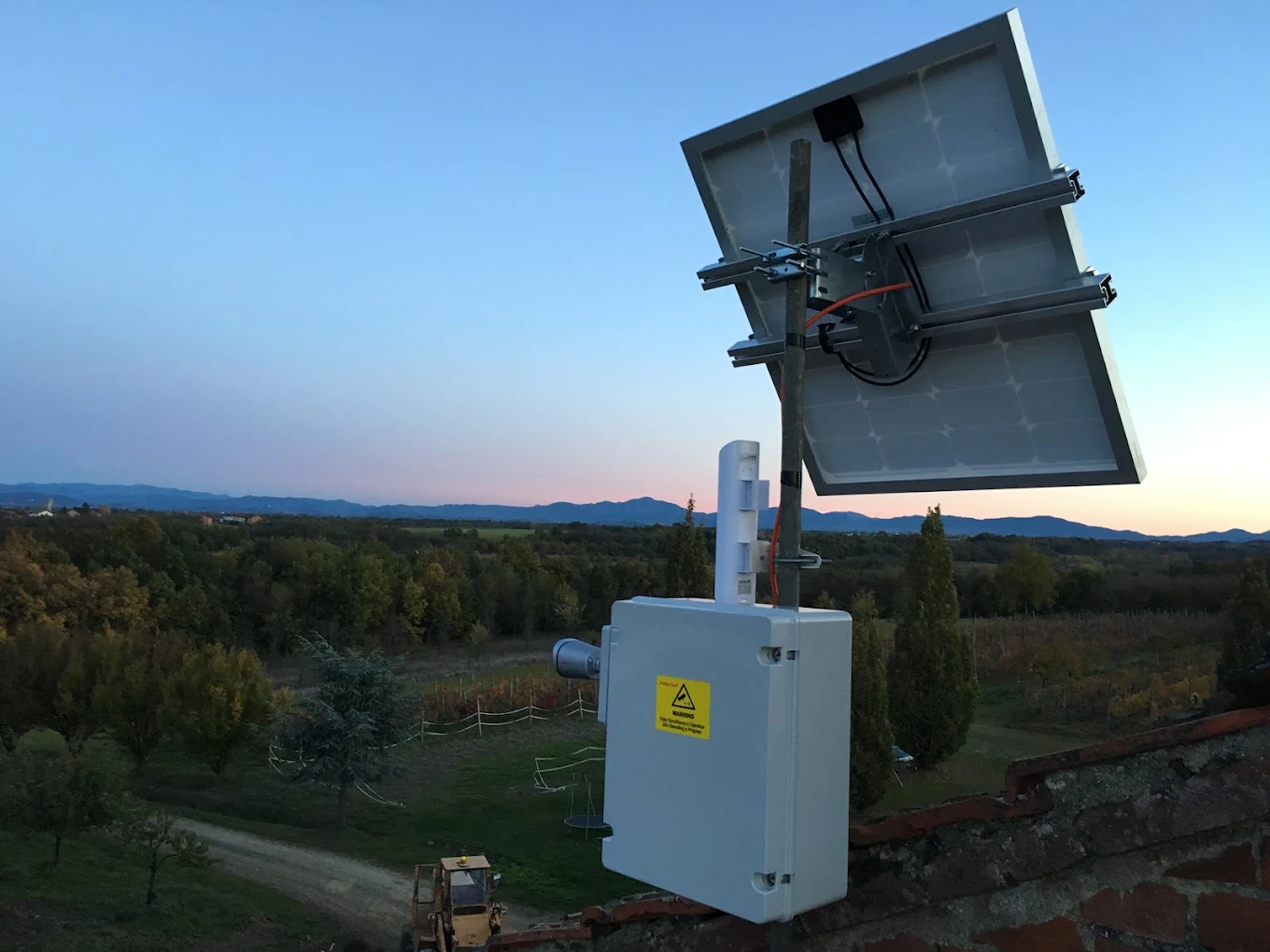 Vecchia webcam meteorologica di Castelferro